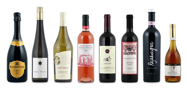 hoe bepaal je de volgorde om wijnen te schenken