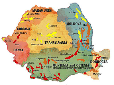 roemeense wijnregios