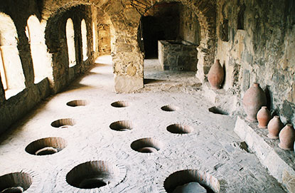 georgische wijn qvevri