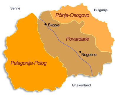 macedonische wijngebieden